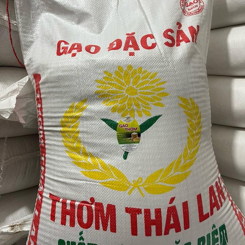 Gạo thơm Thái Lan dẻo 25kg - Hạt gạo to trắng, mùi thơm nhẹ đặc trưng, cơm dẻo mềm và thơm ngon - Food 1