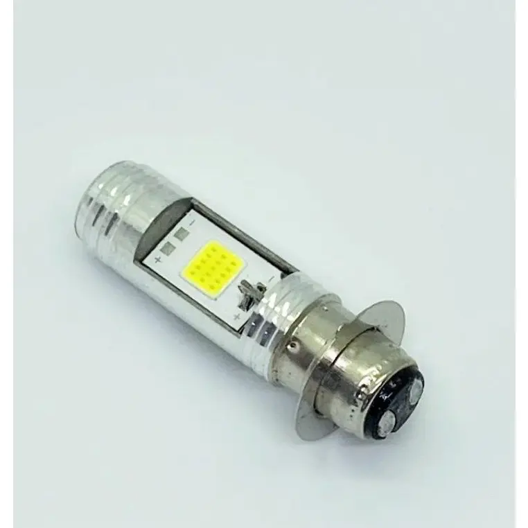 LAMPU XENON H6 LED MOTOR BEBEK MATIC AC DC 2 SISI 8W + 8W 12 VOLT 2