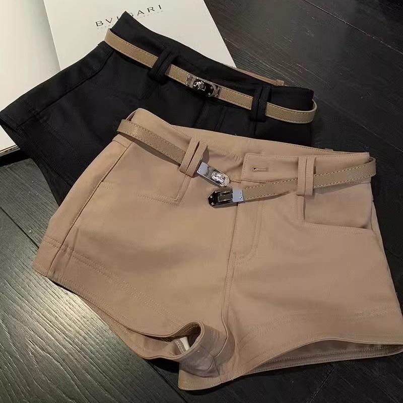  Quần Soóc Kaki Quần Thường Ngày Cho Nữ Thích Hợp Cho Mùa Xuân Và Mùa Thu Có Thể Mặc Ngoài Trời Ôm Hông Thiết Kế Bó Sát Co Giãn Cạp Cao Dài Đến Chân Quần Hot Hợp Xu hướng 