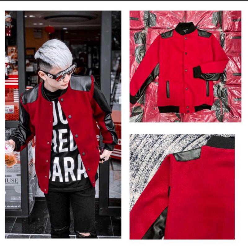 Áo Bomber DG hoàng gia cực chất| Áo 2 lớp dày dặn Full Tem mác Nam Menswear