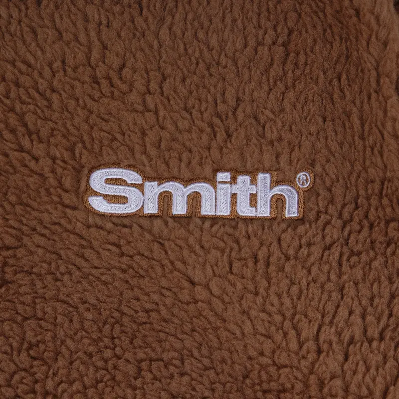 House of Smith Grin Sherpa Hoodie Oversized #4 - Sweater Hoodie Oversize Halfzip Pria