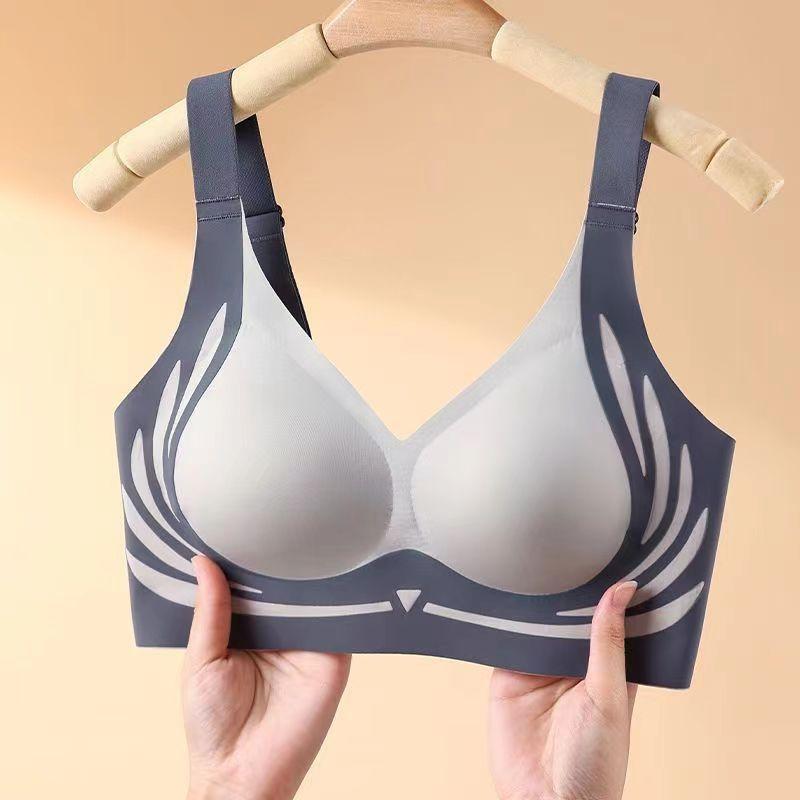 Áo Ngực Nữ, Không Đường May, Máy Giặt, Cúp Cố Định, Có Thể Thu Gọn Lưng Để Đóng Hỗ Trợ Phụ, Chống Chảy Xệ, Làm Đẹp, Đồ Lót 5