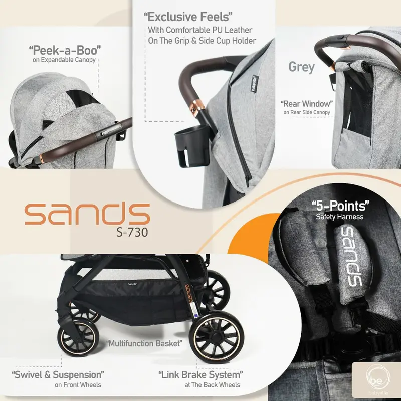 stroller baby  BABYELLE S-730 "SANDS" S-730 1