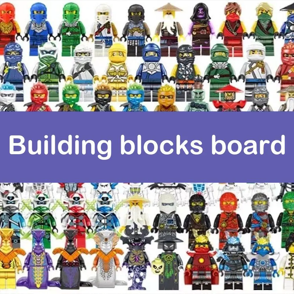 20/40 Pcs Random MiniFigures Small Particle Mini Figure For Building Blocks Children Toys Children's Day Gift