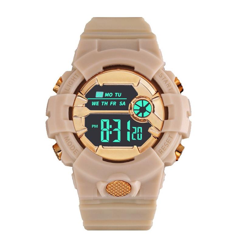 Product Introduction of Đồng Hồ Đeo Tay Thể Thao Reloj Cho Nam, Thời Trang Mới, Màn Hình Điện Tử, Không Thấm Nước, Lcd, Kỹ Thuật Số, Đồng Hồ Bấm Giờ, Ngày Tháng, Cao Su 38