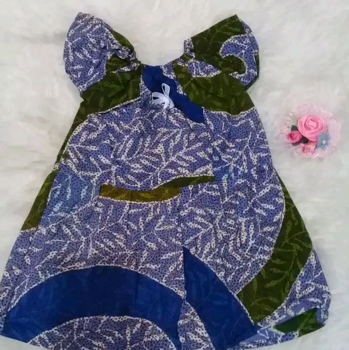 Dres Perca Balon Anak Bunga 1