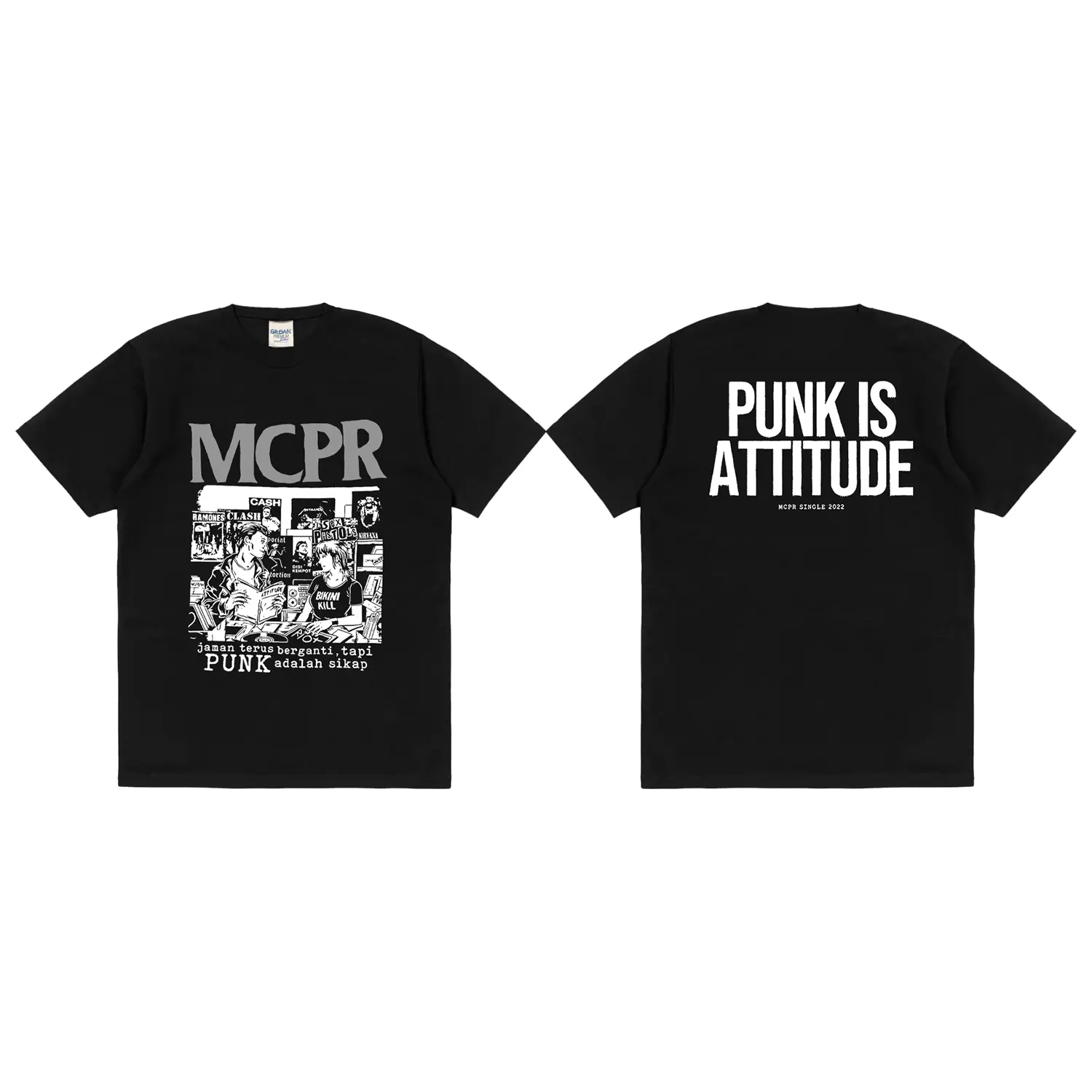 Rockermusic T-shirt Band MCPR - Punk Is Attitude