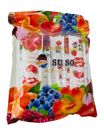 Product Introduction of Túi 800g Thạch giòn dai Su So vị trái cây Snack 0