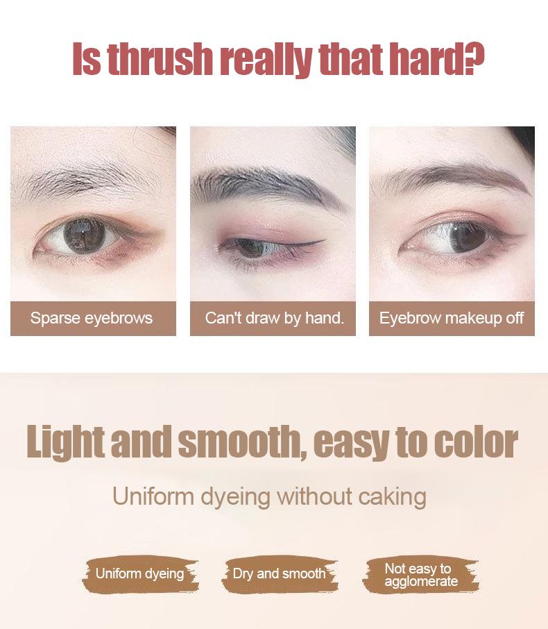 [TERBARU]HANZION. Pomade Alis Waterproof – Alis Tebal Cepat! Anti Keringat,Tahan Lama,Alis Natural Coklat