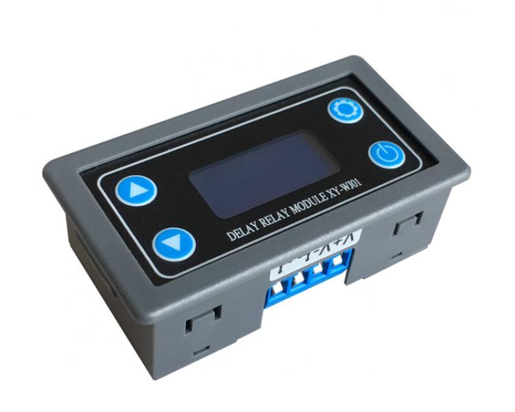 Product Introduction of Electronic module  XY-WJ01 One Relay Module Delay Power off Disconnection Trigger Delay Cycle Timing Circuit Switch 90