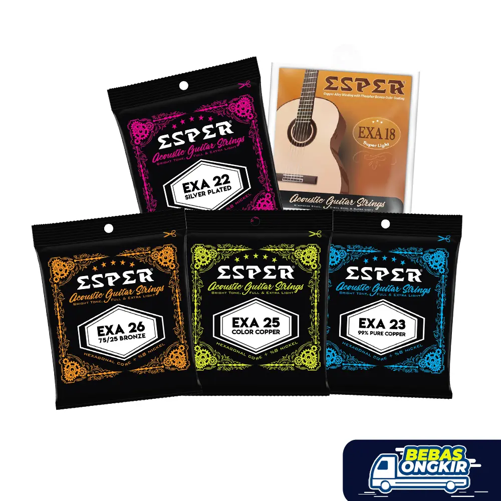 Senar Esper Akustik EXA / SENAR ESPER GITAR AKUSTISK EXA