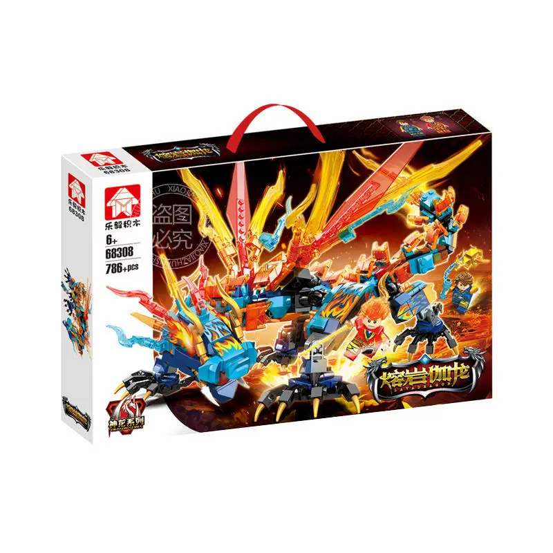 Khối Xây Dựng, Tương Thích Với Lego Ninjago, Khối Xây Dựng Lắp Ráp Hình Vuông, Có Thằn Lằn Quạ, Shenlong, Qinglong, Đồ Chơi Giáo Dục Cho Bé Trai, Shenlong, Bán Chạy Tại Cửa Hàng 4