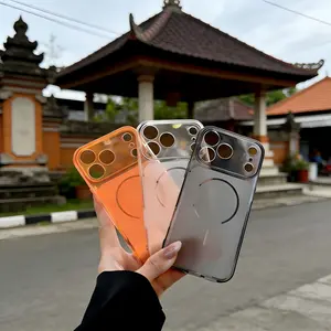 Soft Slim Matte Case Sesuai Untuk iPhone 17 Air 16 15 14 13 12 11 Pro Max.Tekstur Doff Halus & Ringan - Anti Fingerprint & Banyak Warna! GAOTMSC