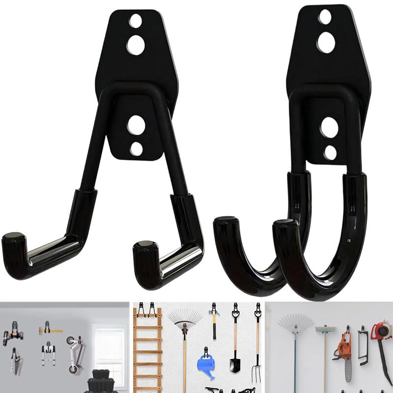 Móc treo kim loại dùng ngoài trời, lý tưởng để treo vòi tưới cây, dụng cụ làm vườn và sắp xếp đồ đạc.