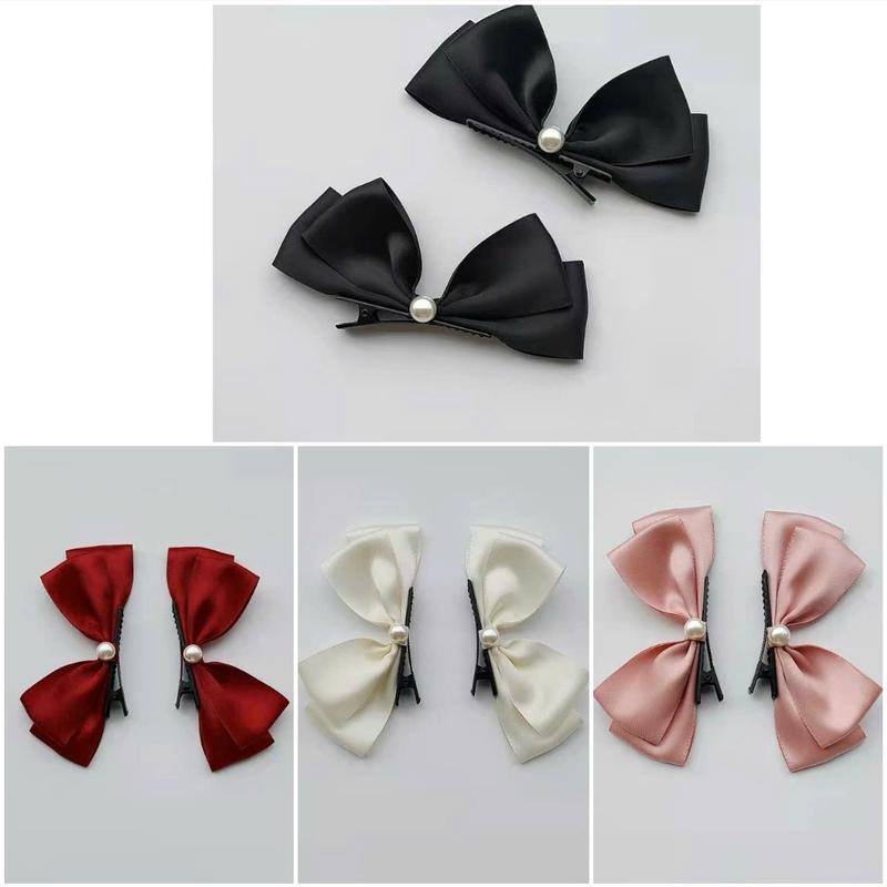 Kẹp tóc nơ 2 bên dáng đứng cho bé