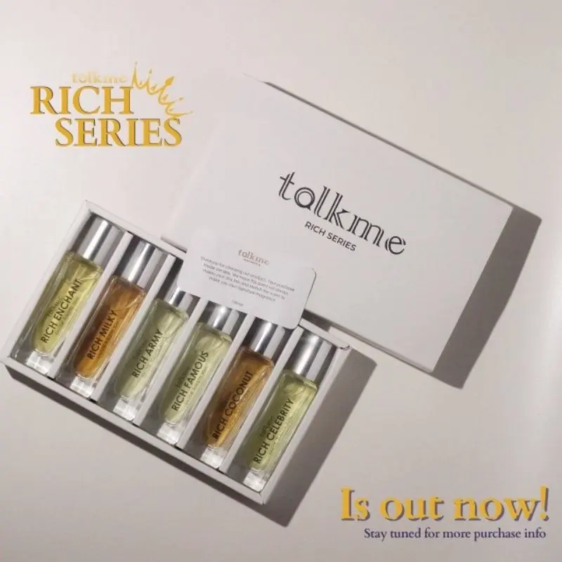 Talkme Rich Series 30ml Crazy rich series dream series women men series Eau De Toulette Parfum