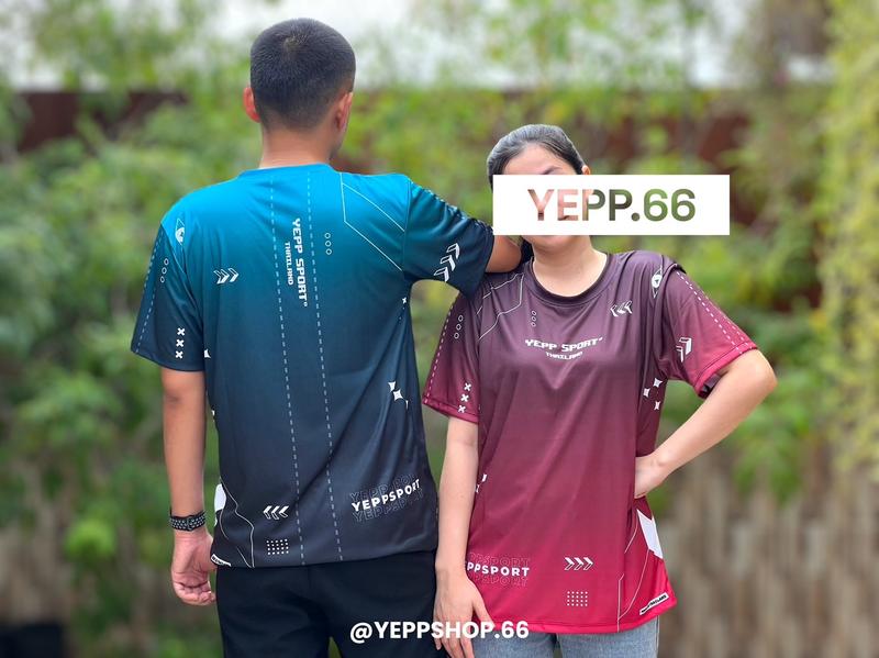 Product Introduction of Yepp.Shop เสื้อกีฬาสีสไลด์ ผ้านิ่มใส่สบาย 6