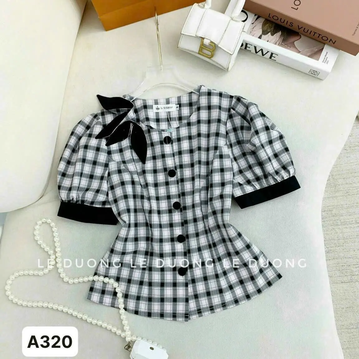Áo Kiểu Nữ Công Sở Đơn Giản