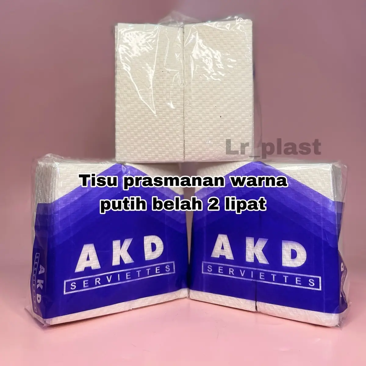TISU PRASMANAN / TISU MAKAN PRASMANAN / TISU NAPKIN WARNA PUTIH