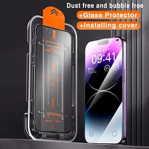 Anti Spy Tempered Glass Untuk iPhone 11 XR 15 13 14 12 Pro Max 7 8 Plus X Xs Max 2GHM07Fullcover Screen Protector Full Cover Anti Gores/ Privacy Glass/ Dust Proof Full Screen Protector