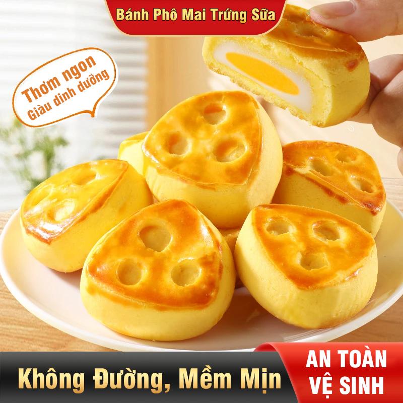 Bánh Phô Mai Trứng Sữa Đại Hùng Foods 1 Túi 15 Chiếc Bánh Snack Foods
