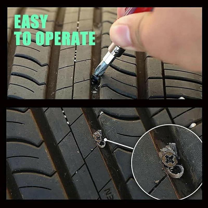 Product Introduction of 32Pcs Tire Repair Nails Car Tire Repair Rubber Nails Kit Auto Motorcycle Vacuum Tire Nails 48