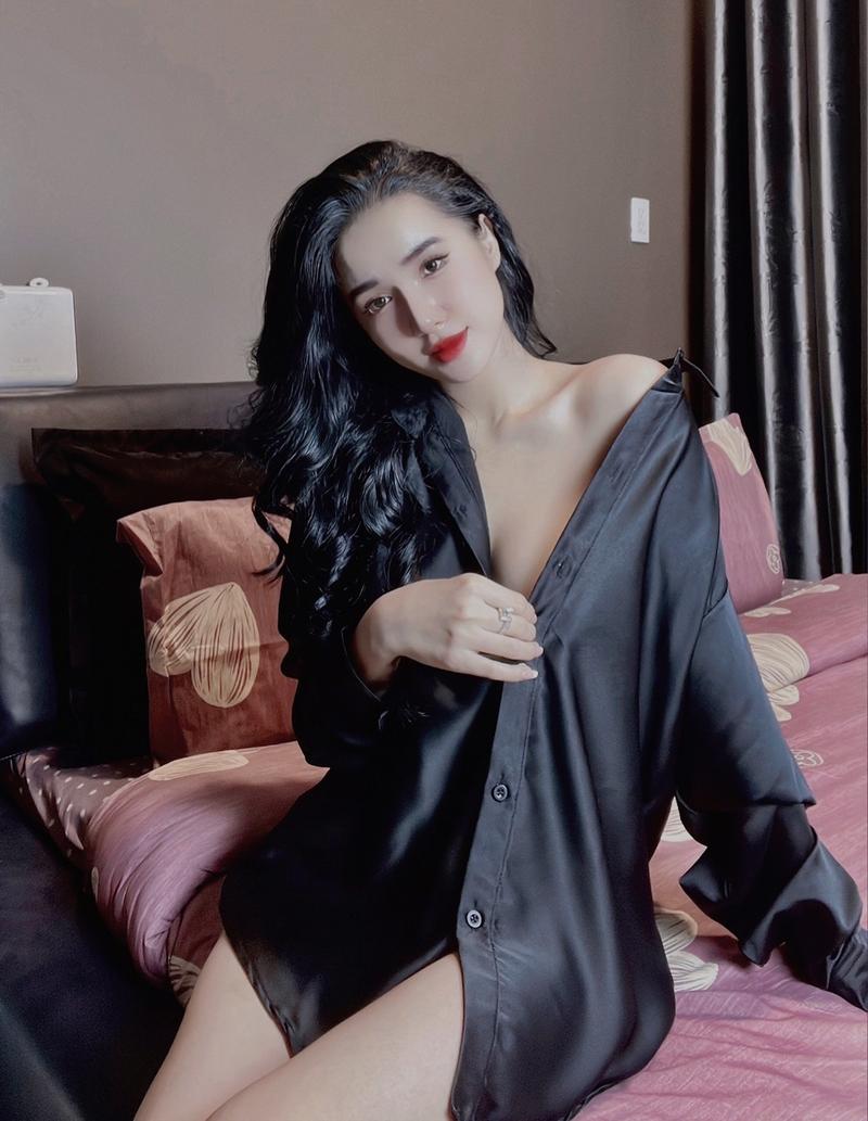 Product Introduction of Áo sơ mi ngủ lụa satin kèm quần đùi từ 40-65kg tuỳ chiều cao 4