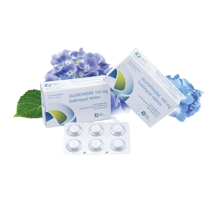 Viên Ngậm Glutathione 100mg - Hỗ Trợ Chăm Sóc Da Trắng Khỏe - Hộp 5 Vỉ 30 Viên Nhập Nhẩu Italy - PANCY 3