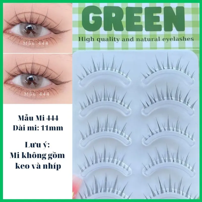 Mi Gân Trong Tự Nhiên Mềm Nhẹ Tái Sử Dụng Được Mi Nội Địa Trung 1