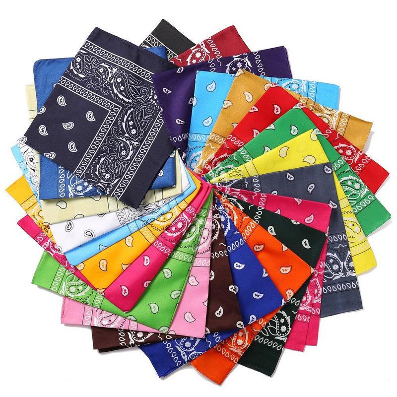 Product Introduction of European and American Outdoor Cycling Multifunctional Headscarf Paisley Bandana Magic Headscarf 8