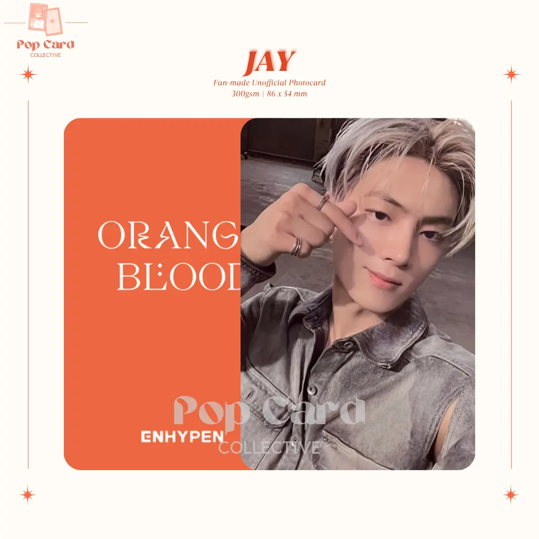 ENHYPEN] Orange Blood Soundwave Lucky Draw R2 Fan-made Unofficial