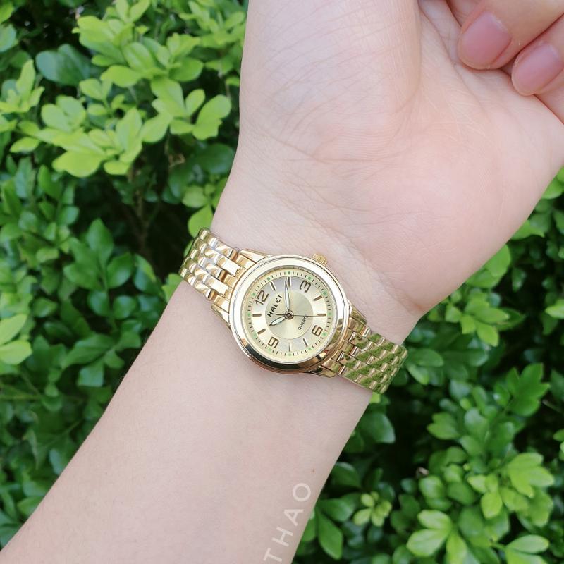  Đồng Hồ Nữ Halei 472 Dạ Quang Chính Hãng Chống Nước Women 