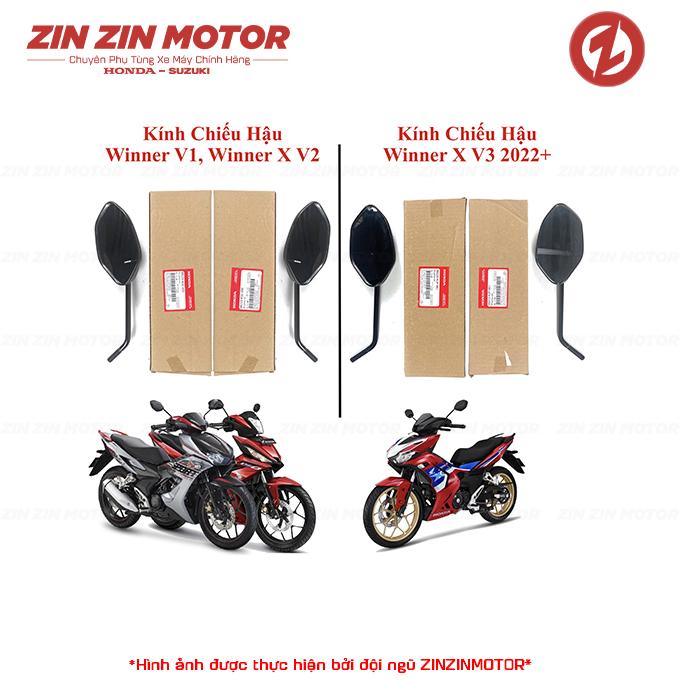 Gương, Kiếng, Kính Chiếu Hậu Winner V1, Winner X V2 V3 V4, RS150 V1 V2 V3 88220-K56-V00, 88210-K56-V00, 88220-K2P-V61