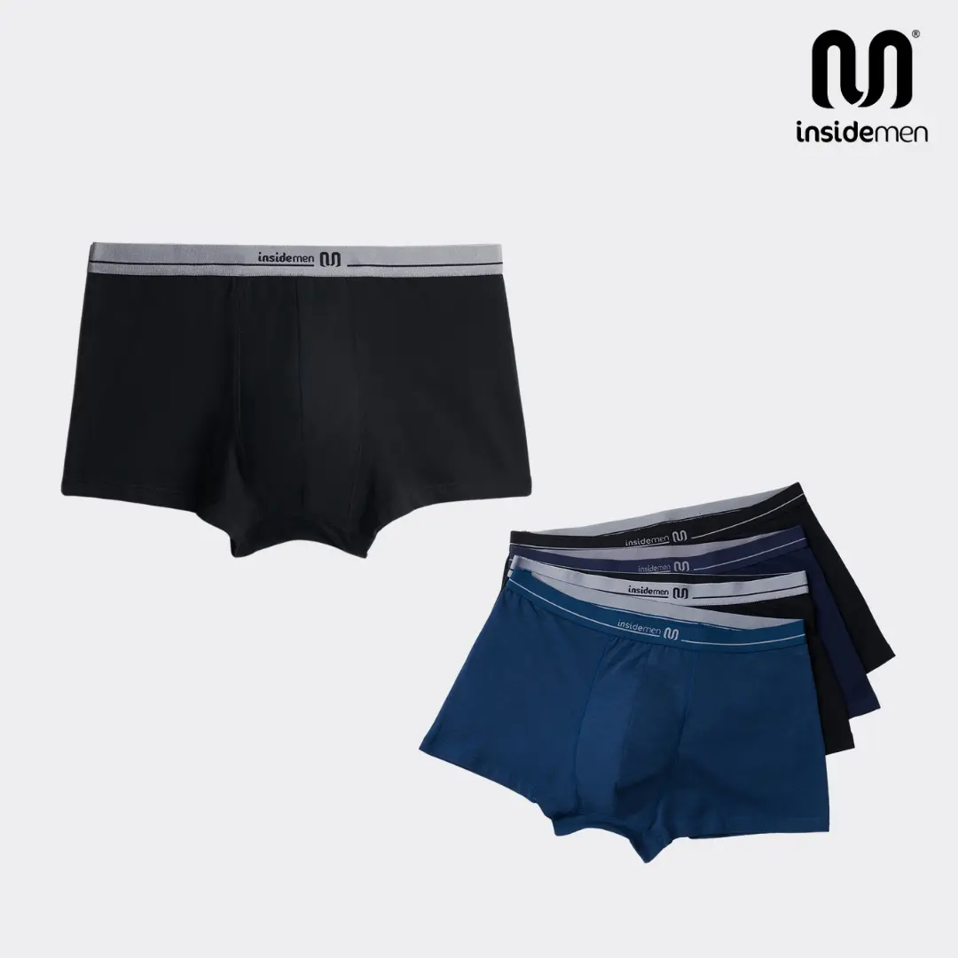 Insidemen - Quần lót nam Cotton cao cấp mềm mịn thông thoáng an toàn cho da IBX016