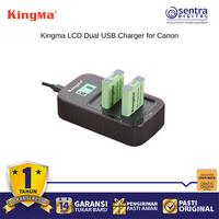 Gambar Kingma BM058-NB13L LCD Dual USB Charger for Canon NB13L Portable Universal dari Sentra Digital Kota Surabaya 4 Tokopedia