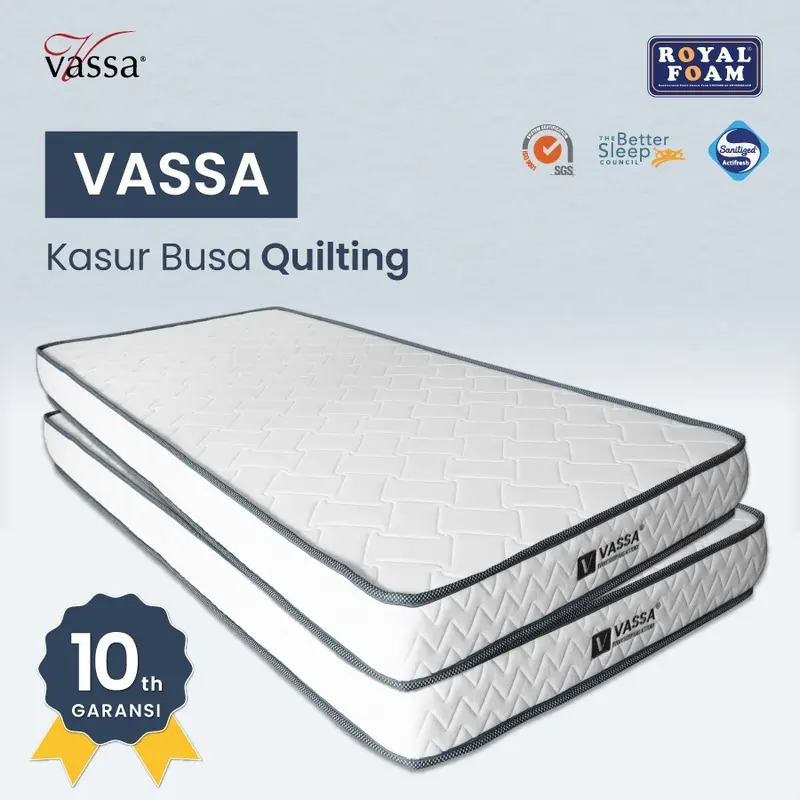 Kasur busa Vassa quilting / Royal foam inside ( single size ) 1