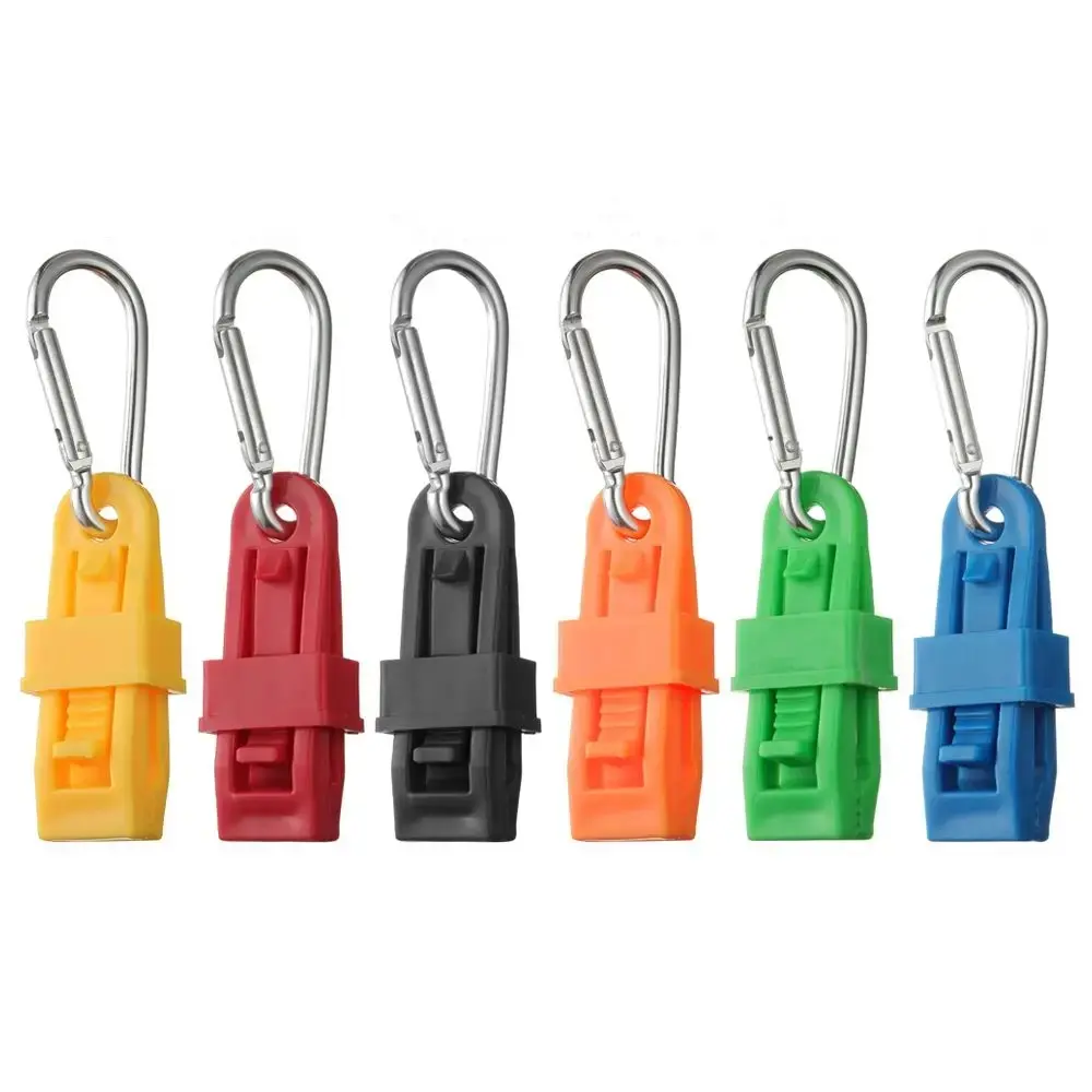1PC Grabber Connector Multifunctional Tool Supplies Safety Work Holder Glove Clip Hanger Guard Work Clamp Hook Outdoor Carabiner