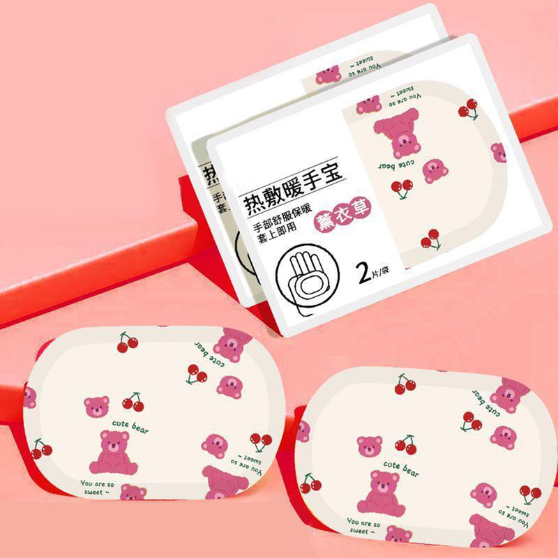 Conilii 10Pcs Hand Warming Patch Wearable Self-Heating Non-adhesive Outdoor Winter Cold Weather Kids Adults Students Hand Heating Pad Wrap 8