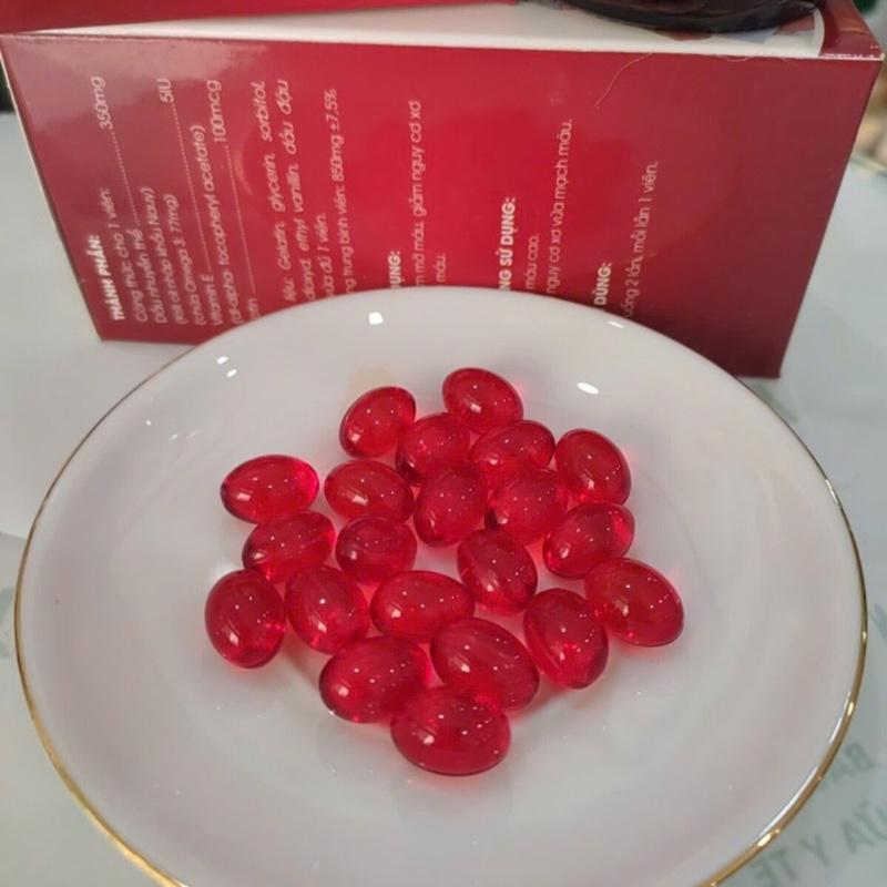 Omega 3 đỏ ( Dầu nhuyễn thể Kril Oil ) Letco Lọ 60 viên. Giúp bổ sung EPA, DHA, Cải thiện Chloesterol cho cơ thể-TPBVSK03 7