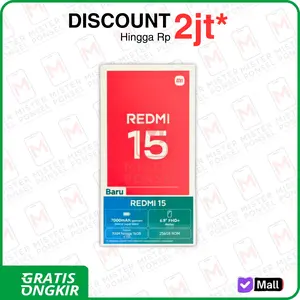 Xiaomi Redmi 15 8/256GB | 8/128GB Garansi Resmi