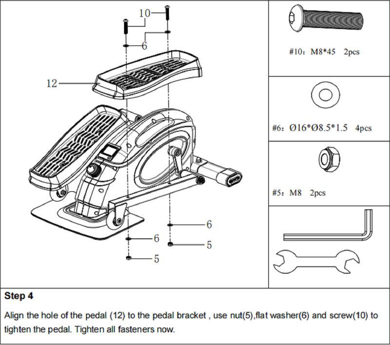 Product Introduction of Mini Elliptical เครื่องเดินได้อย่างมีประสิทธิภาพจัดการการออกกำลังกายขาเงียบสร้างกล้ามเนื้อขาที่มั่นคง 20