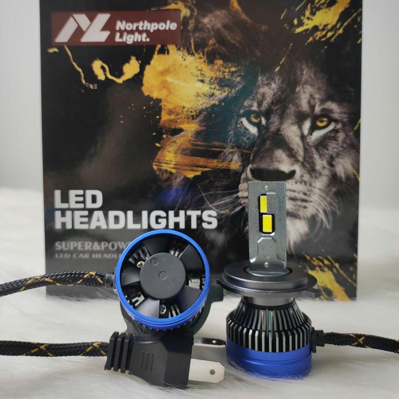 BI LED SIÊU SÁNG P80 - 80W - CHÂN H4, H7, H11, 9005, 9006 - HỢP KIM NHÔM - TUỔI THỌ 50000h - 2025 4