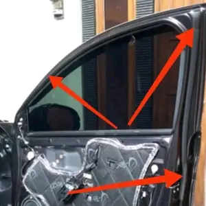 Karet Daun Pintu Mobil Honda GE8 Jazz Original Ready Stok