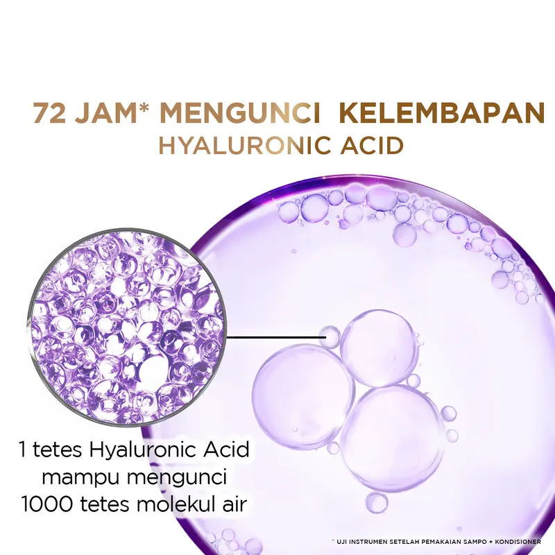 L'Oreal Hyaluron Moisture Hydra Filling Night Cream 150 ml (Untuk rambut kering dan dehidrasi) Moisturizer 6
