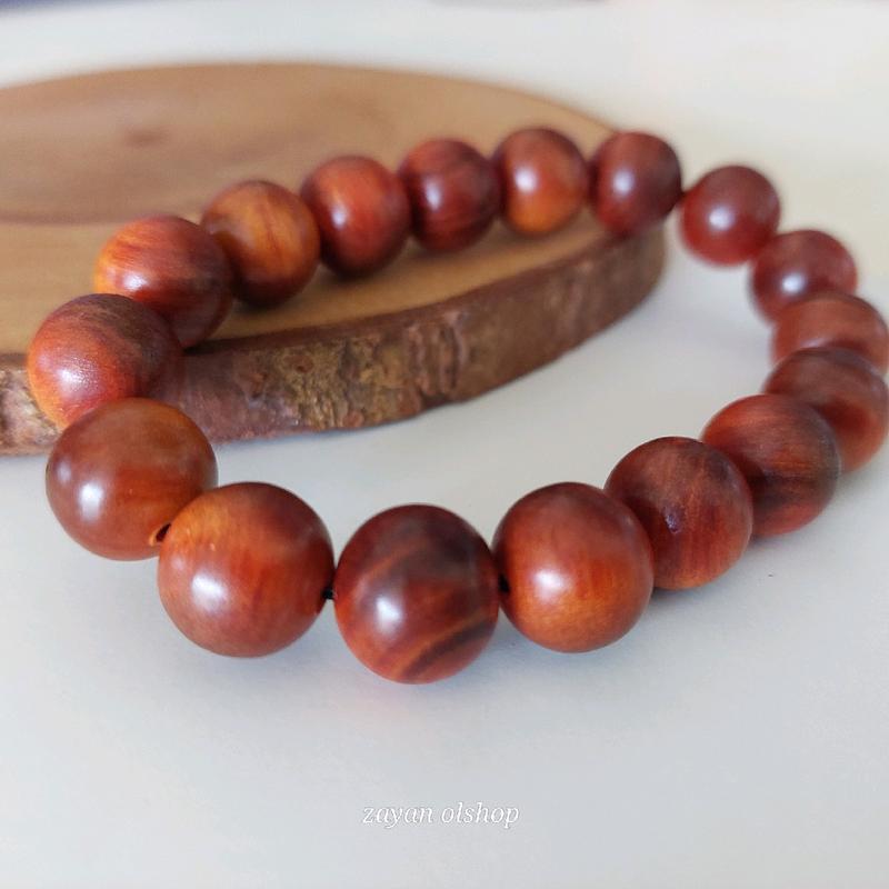 gelang kayu agastis 12mm 0