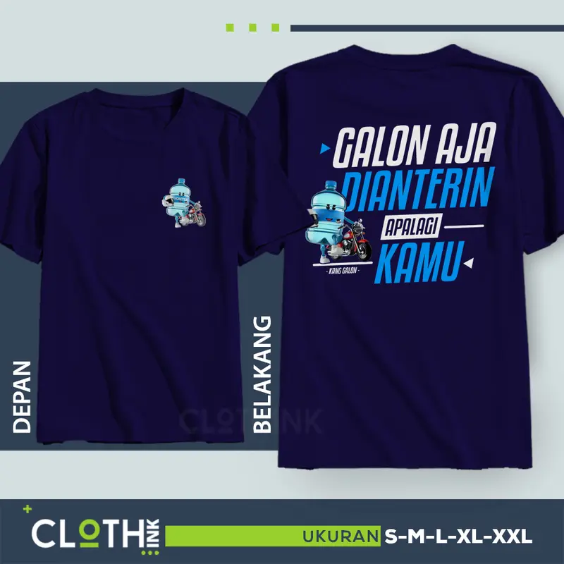 Kaos Tukang Galon kaos kata galon depo air 0