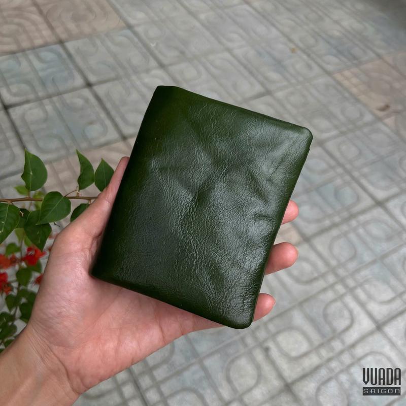 Ví Nam Phom Đứng Da Bò Mềm Cao Cấp VD204