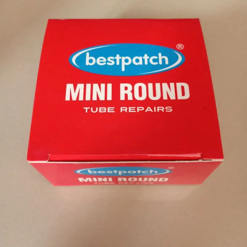 Bestpatch Mini Round 35mm 1 Box isi 50pcs - Karet Tambal Ban Dalam Best Patch 3