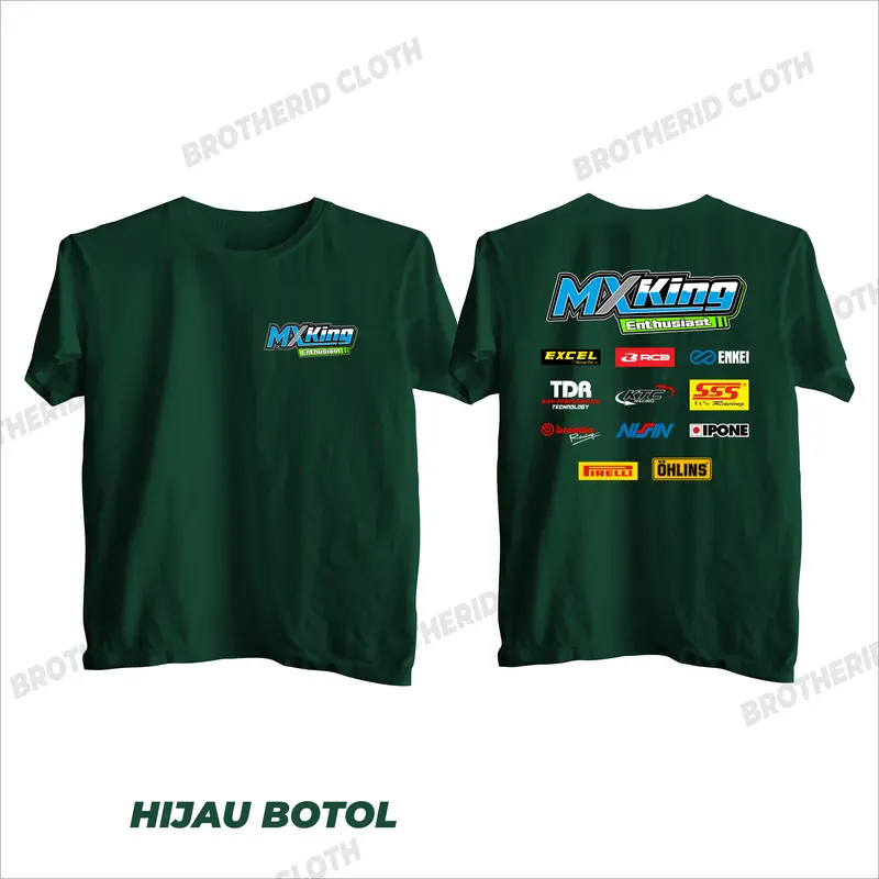 Kaos MX King Enthusiast 150 Baju Yamaha Jupiter MX Indonesia Katun Combed 30s 3