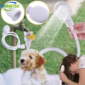 Vinnatsu Kepala Shower Extension Multifungsi Untuk Anjing / Kucing - Pet Shower Extension Flexible for All Type of Faucet / Shower Untuk Berbagai Keran